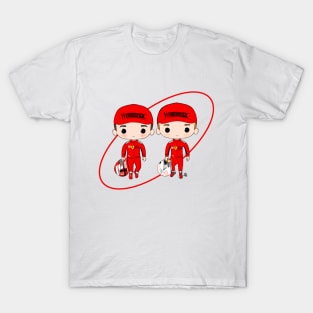 Charles Leclerc & Sebastian Vettel T-Shirt